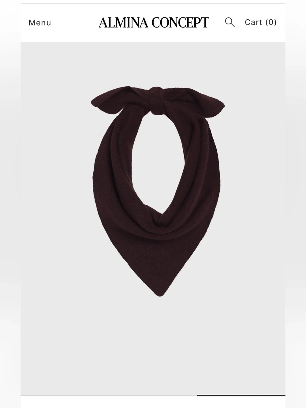 Triangle Neck Scard